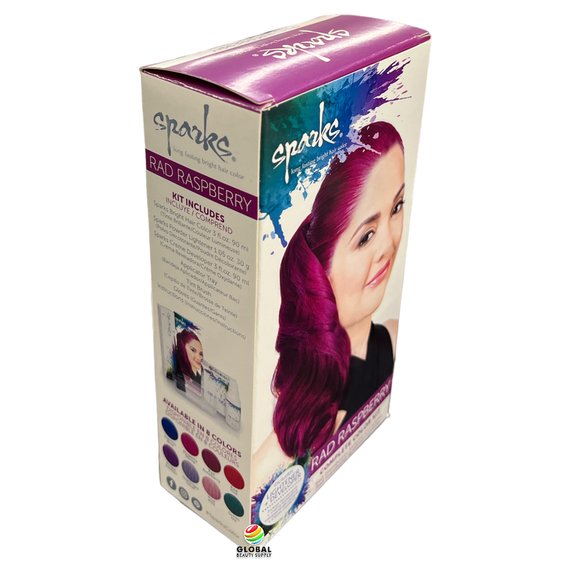 Sparks Complete Color & Lightener System Rad Raspberry