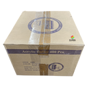Red Buffer - 2 Sided AB88 Orang & White Buffer 80/80 Grit Pack of 20pcs
