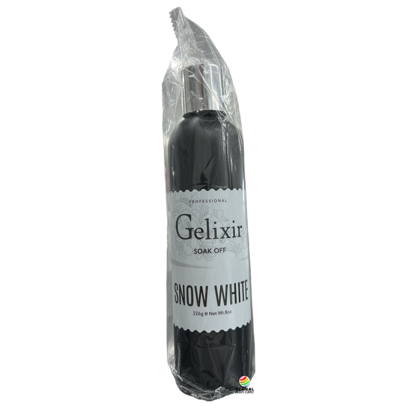Gelixir Refill Gelixir Gel Polish Refill - Snow White Gel 8 Fl Oz. – Global Beauty Supply