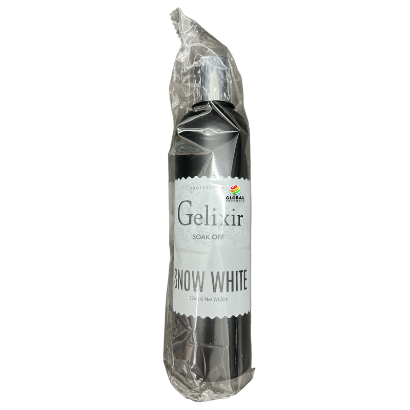 Gelixir Refill Gelixir Gel Polish Refill - Snow White Gel 8 Fl Oz. – Global Beauty Supply