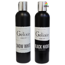 Gelixir Gel Polish Refill - Snow White & Black Night Gel 8 Fl Oz.