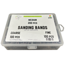 Sanding Bands 10455 Mix Grit Brown 400pcs
