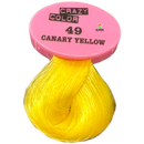 CRAZY COLOR Semi Permanent Hair Color Cream, 5.07oz 49 - Canary Yellow