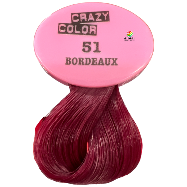 CRAZY COLOR - Semi Permanent Hair Color Cream, 5.07oz 51