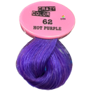 CRAZY COLOR Semi Permanent Hair Color Cream, 5.07oz 62 - Hot Purple