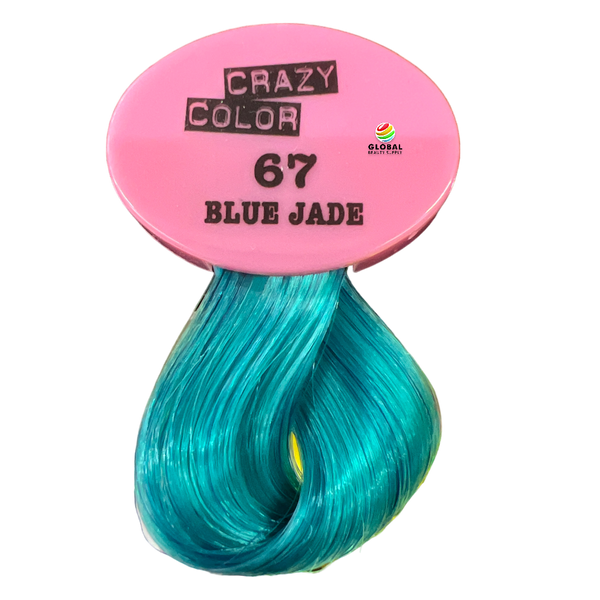 CRAZY COLOR - Semi Permanent Hair Color Cream, 5.07oz 67 - Blue