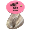 CRAZY COLOR Semi Permanent Hair Color Cream, 5.07oz 027 - Silver