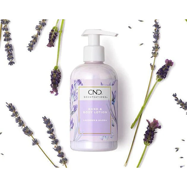 CND Scentsations Hand & Body Lotion 8.3 oz. Lavender & Jojoba