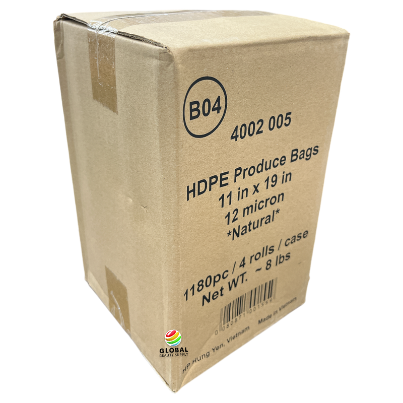 HDPE Plastic Produce Bag Roll - Paraffin Liners