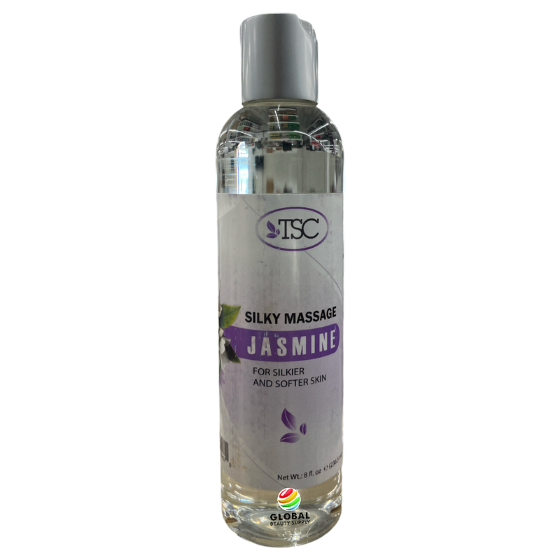 TSC Silky Massage Oil  Jasmine for Silkier and Softer Skin 8 Fl Oz