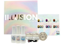 Aora Illusion Cat Eye Chrome Set