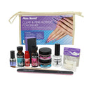 Mia Secret Clear & Pink Acrylic Powder Kit