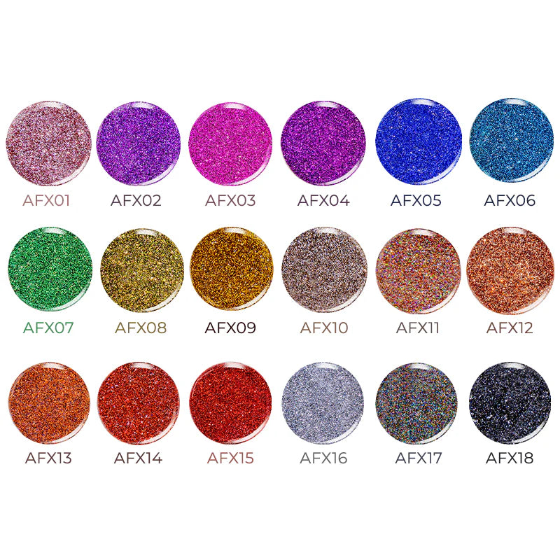 Kiara Sky DiamondFX Acrylic Powder - The Full Collection 18pc