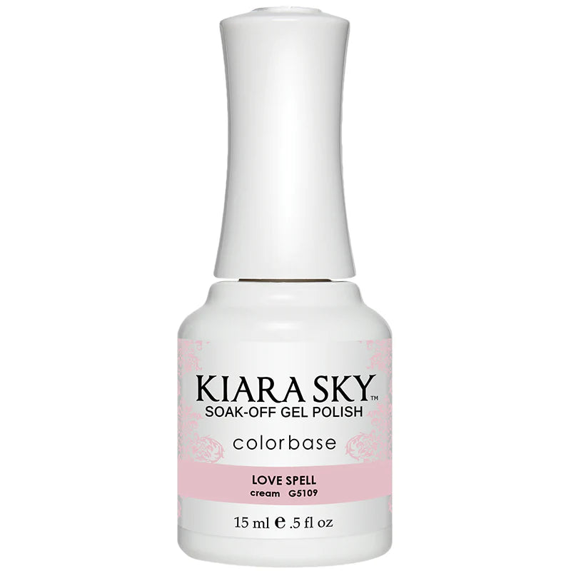 Kiarasky Gel Polish G5109 Love Spell .5 fl oz / 15mL