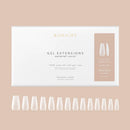 Kiara Sky - Gel Extensions - Soft Gel Tips - Natural - Coffin Medium