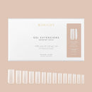 Kiara Sky - Gel Extensions - Soft Gel Tips - Natural - Square Long