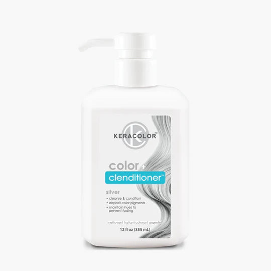 Keracolor - Clenditioner Hair Dye 12 Fl Oz - Silver