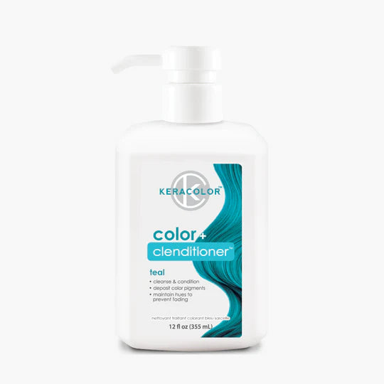 Keracolor - Clenditioner Hair Dye 12 Fl Oz - Teal