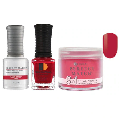 Perfect Match Trio - Lady in Red PMS188