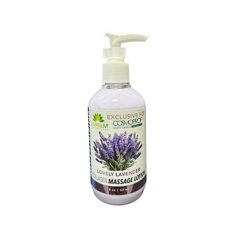 La Palm - Collagen Massage Lotion "Lovely Lavender" 8oz