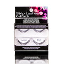 Ardell Strip Lashes 6-Pack Luckies Black