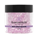 Glam and Glits Matte Acrylic - Lavender Ice MA612