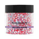 Glam and Glits Matte Acrylic - Rainbow Sprinkles MA619