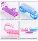 Manicure Brush - Easy Grip Wide Handle Finger Nail Cleaning Brush - Global Beauty Supply, LLC