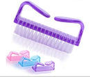 Manicure Brush - Easy Grip Wide Handle Finger Nail Cleaning Brush - Global Beauty Supply, LLC