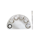 Callas - Stainless Steel Makeup Mixing Palette with Spatula (Well Type)