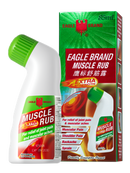 Eagle Brand Medicated Oil  - Eagle Brand Muscle Rub 85mL (Dầu nóng xoa bóp con ó Eagle Muscle Rub (85ml)