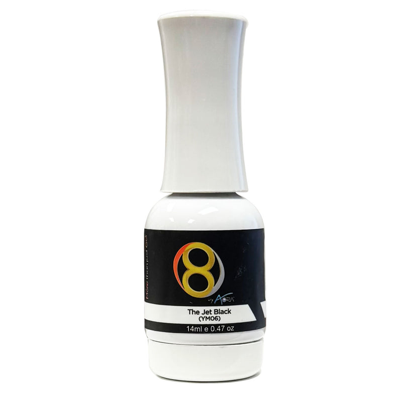 Aora Gel Polish .47 oz - Jet Black