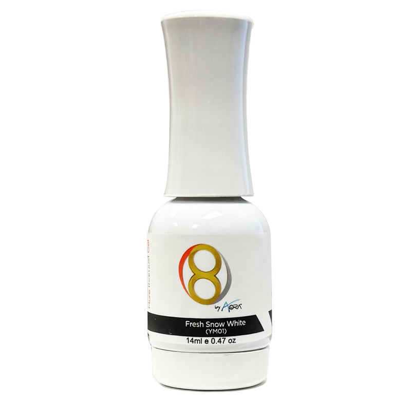 Aora Gel Polish .47 oz - Fresh Snow White