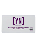 YN - Young Nails Full Cover XL Long Square Tips 550 Master Pack