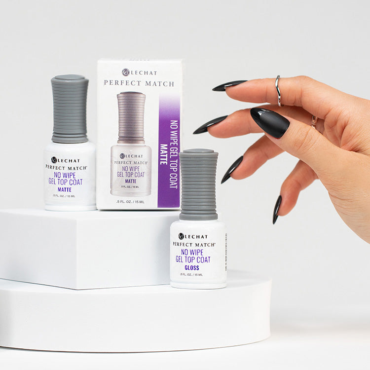 LeChat Perfect Match No Wipe Gel Top Coat Matte