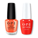 OPI - Gel & Lacquer Combo - Liquid Fire