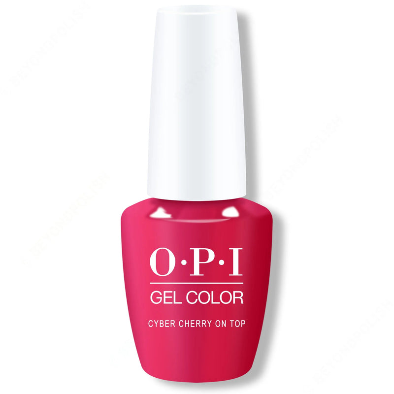 OPI GelColor - Cyber Cherry on Top 0.5 oz -