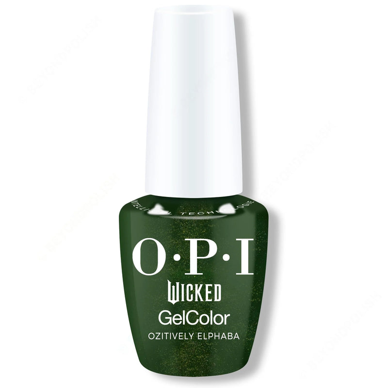 OPI GelColor Intelli-Gel - Ozitively Elphaba 0.5 oz HRR09