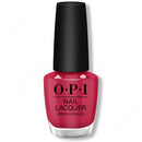 OPI Nail Lacquer  0.5 oz - Red-Veal Your Truth F007