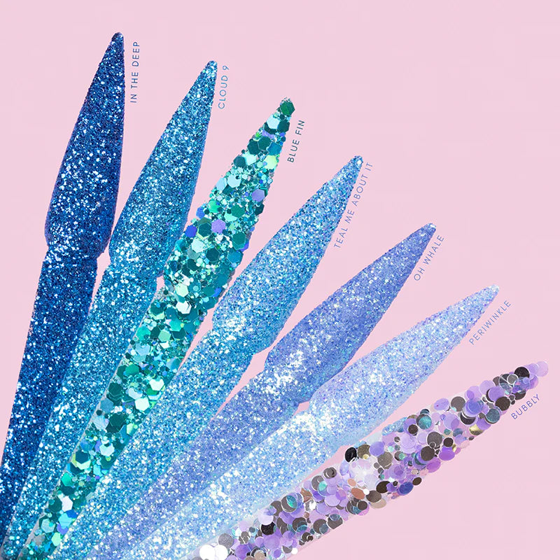 Kiara Sky Sprinkle on Glitter SP289 Blue Fin