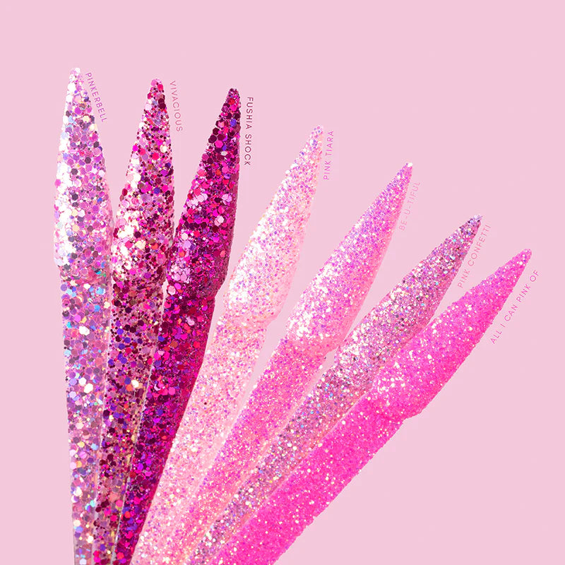 Kiara Sky Sprinkle on Glitter SP266 Pink Confetti