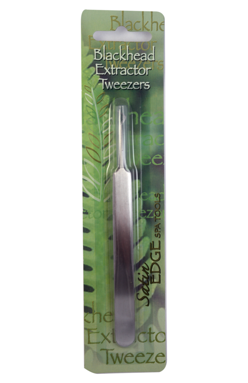 Satin Edge - Stainless Steel Blackhead Extractor Tweezers