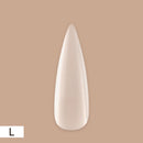 Kiara Sky - Gel Extensions - Soft Gel Tips - Natural - Stiletto Long