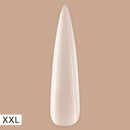 Kiara Sky - Gel Extensions - Soft Gel Tips - Natural - Stiletto XXL Extra Extra Long