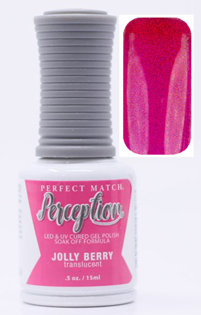 Lechat Perfect Match Perception Gel Polish TGP09 Jolly Berry .5 Fl Oz. / 15mL