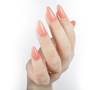 Kiara Sky Tinted Rubber Top Coat .5oz CORAL SILK