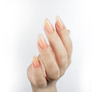 Kiara Sky Tinted Rubber Top Coat .5oz CORAL SILK