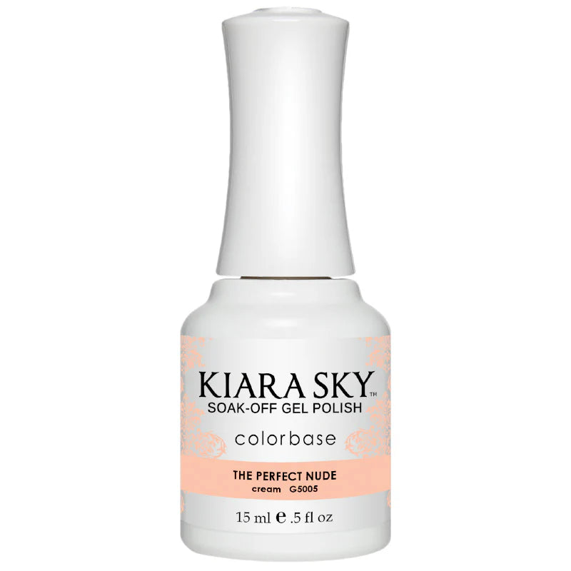 Kiarasky Gel Polish G5005 The Perfect Nude .5 fl oz / 15mL