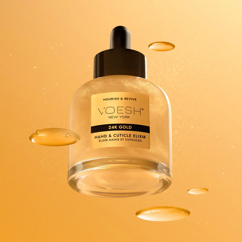 Voesh Hand & Cuticle Elixir 1.69 fl oz - 24k Gold