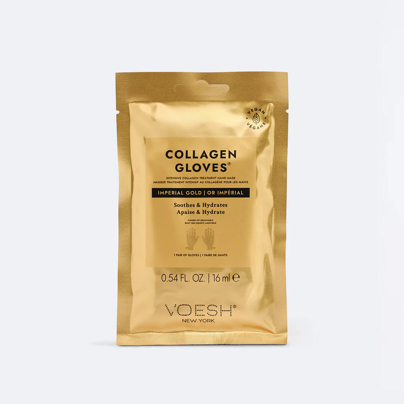 Voesh - Collagen Gloves - Imperial Gold (1 Pair)